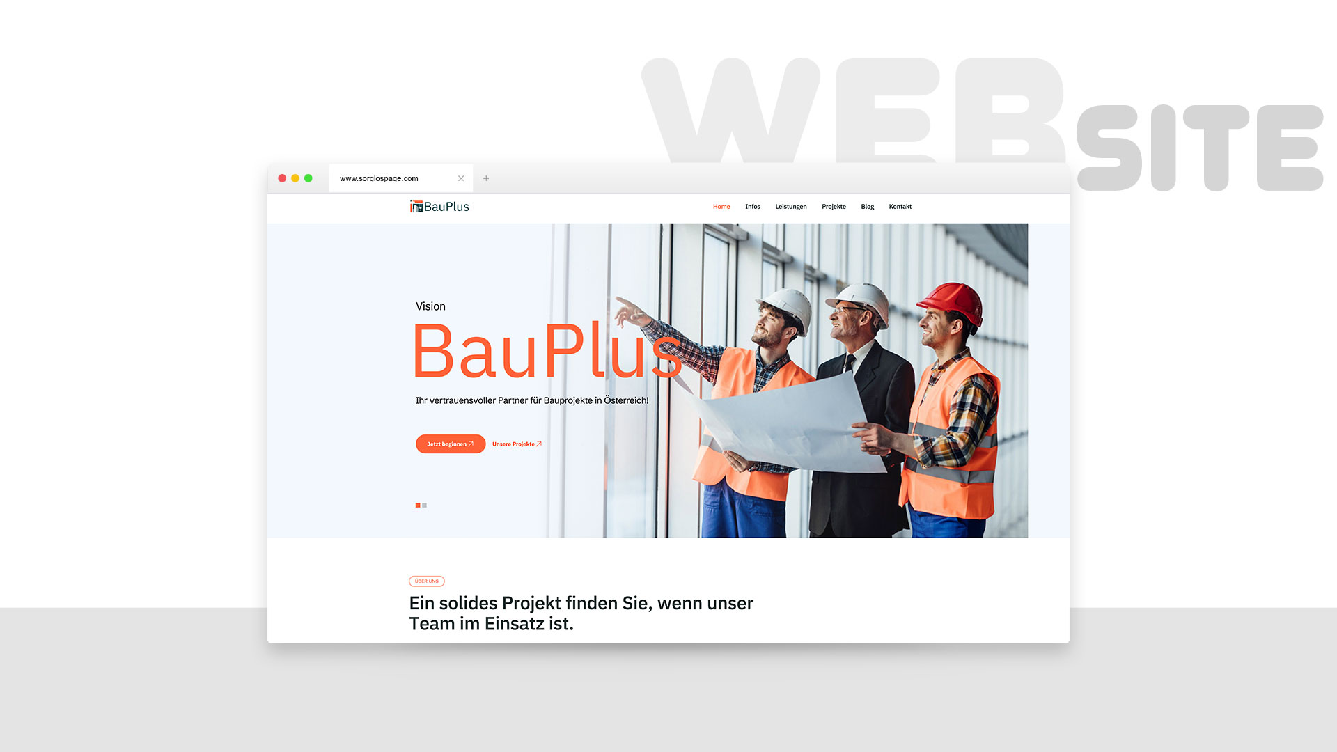 BauPlus - Seite für Bauunternehmen