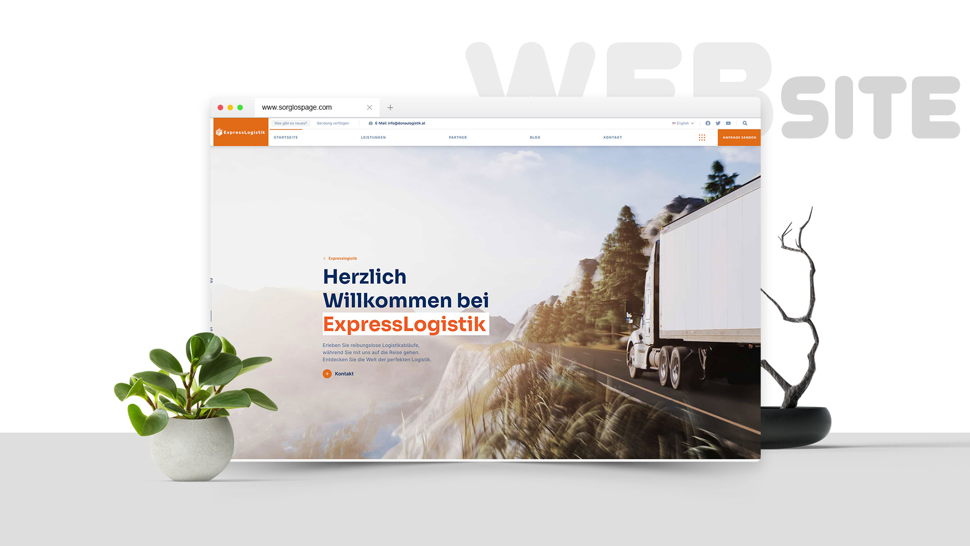 Expresslogistik - Seite für Logistikunternehmen