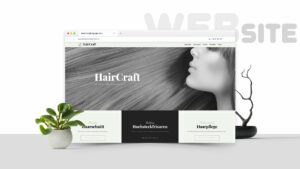 HairCraft - Seite für Friseurunternehmen