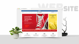 Schuhparadies- Seite für Sportschuhe Onlineshop