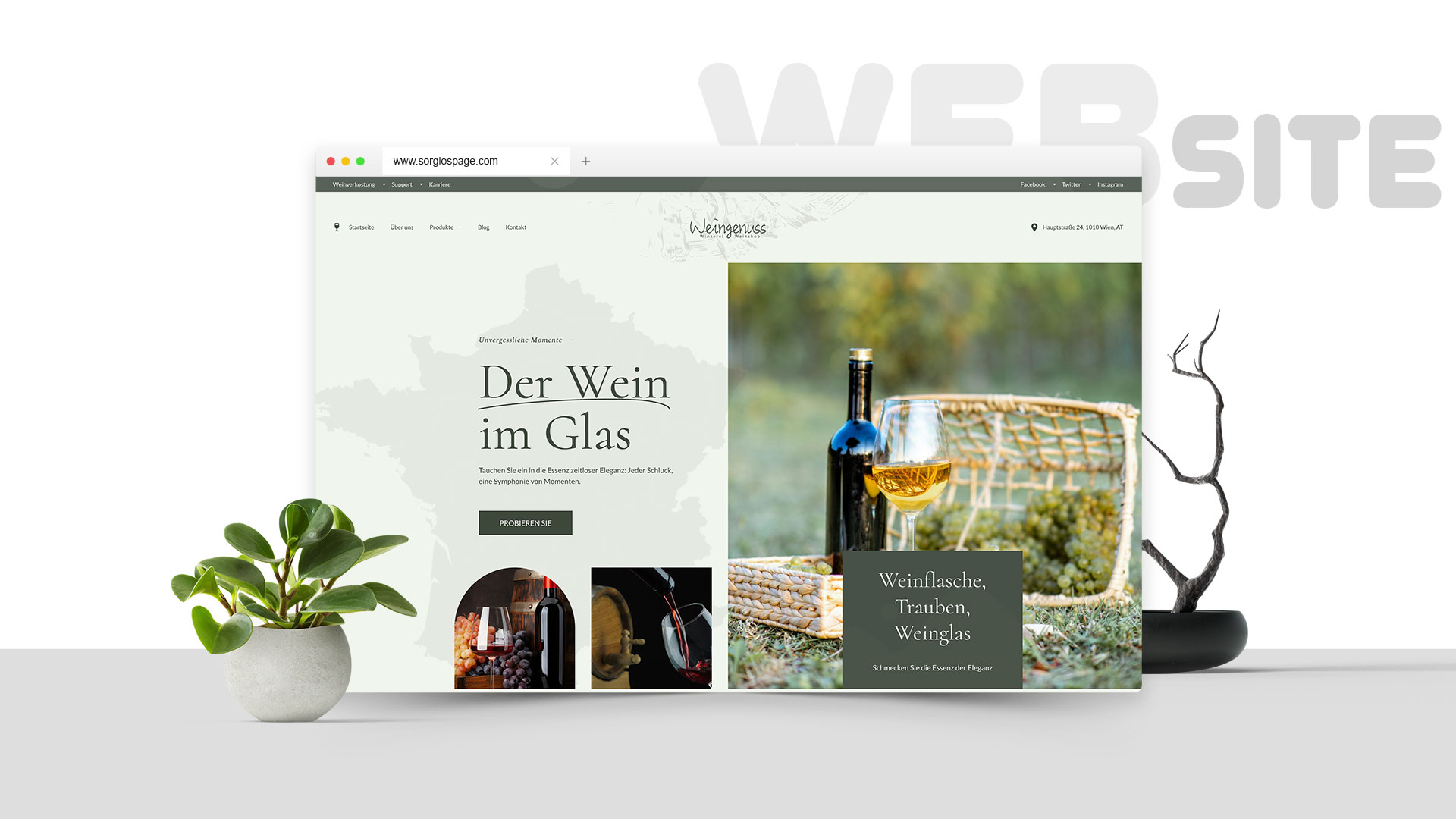 Weingenuss - Seite für Weinunternehmen