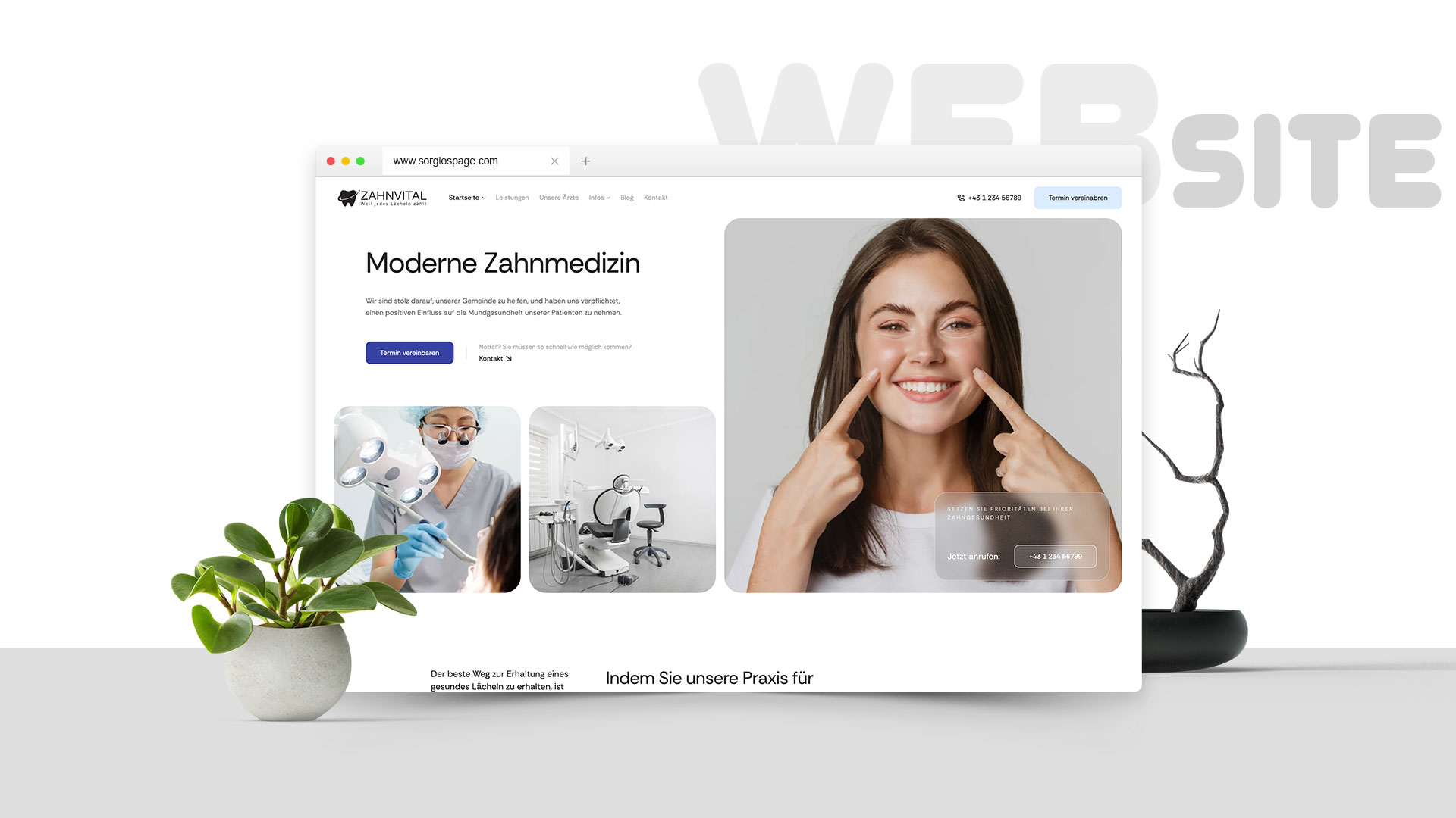 Zahnvital - Seite für Zahnarztpraxen