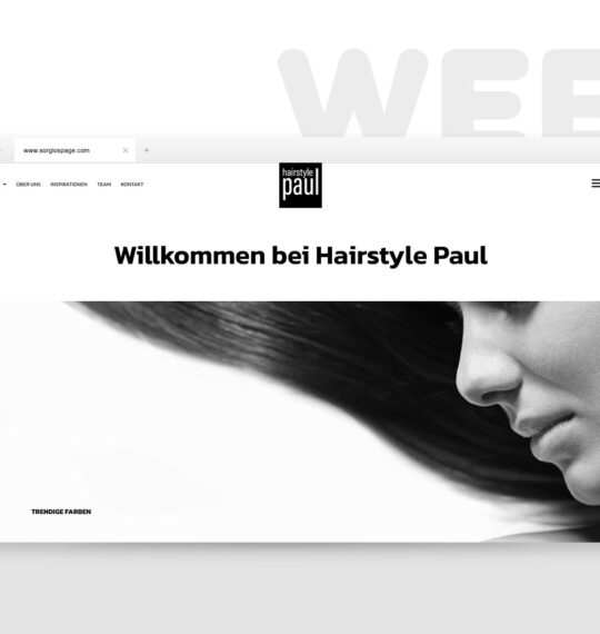 Hairstyle Paul - Seite für Friseurunternehmen