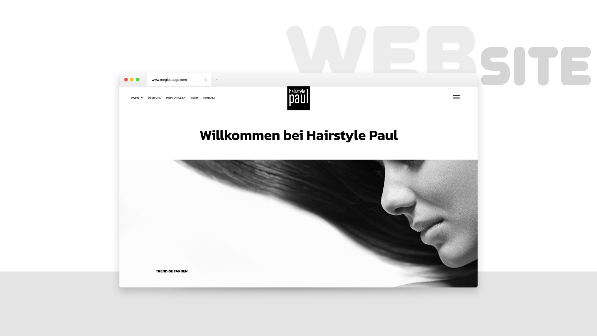 Hairstyle Paul - Seite für Friseurunternehmen