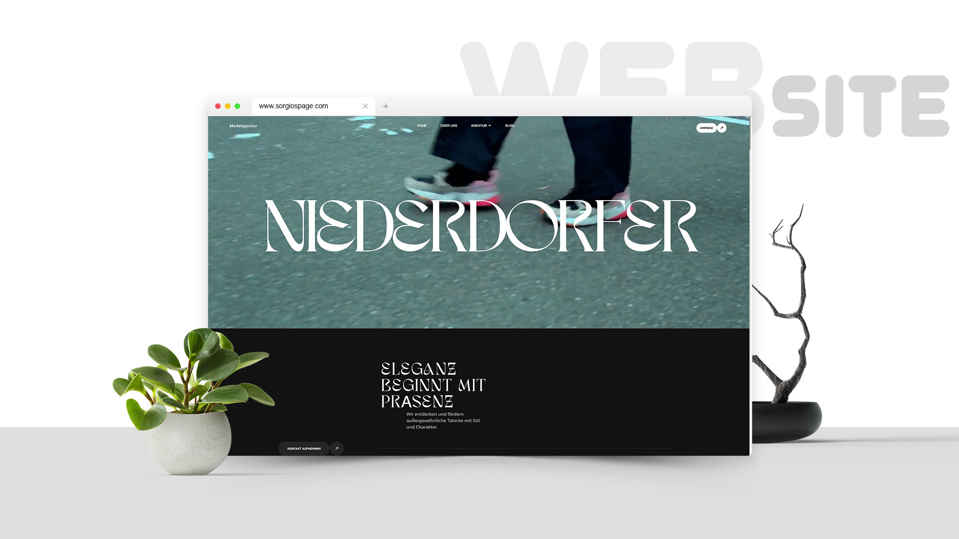 Modelagentur Niederdorfer - Seite für Agenturunternehmen
