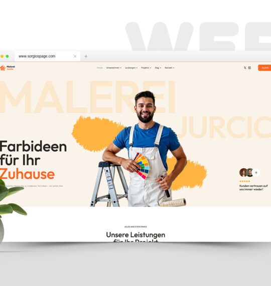 Malerei Jurcic - Seite für Malereiunternehmen