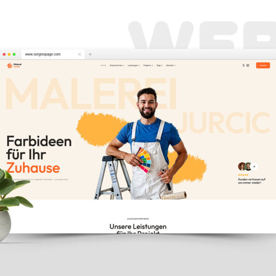 Malerei Jurcic - Seite für Malereiunternehmen