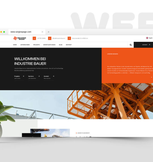 Industrie Bauer - Seite für Industrieunternehmen