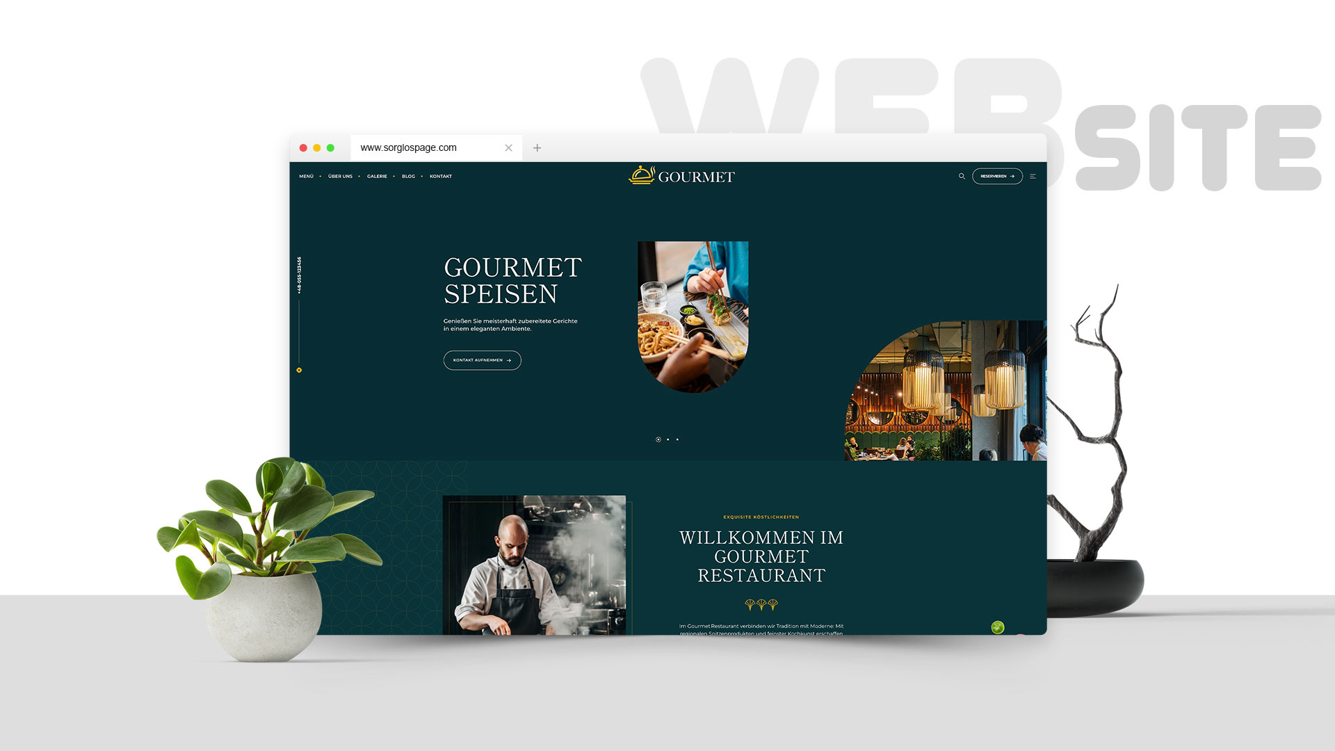 Sorglos Page GmbH aus Wels Gourmet Restaurant - Seite für Gastronomieunternehmen